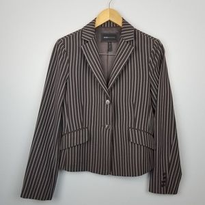 Bcbgmaxazria | Brown Striped Blazer